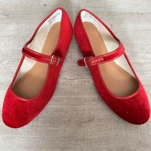 JCrew red ballet flats